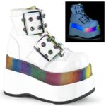 Bear-104 White Patente-rainbow Reflexivo Demonia Portugal