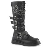 Bolt-450 Couro Vegano Preto Demonia Portugal - Image 2