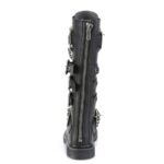 Bolt-450 Couro Vegano Preto Demonia Portugal - Image 5