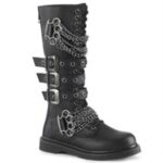 Bolt-450 Couro Vegano Preto Demonia Portugal - Image 6