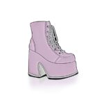 Camel-203 Alfinete De Esmalte Demonia Portugal Rosa