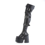 Camel-305 Black Stretch Couro Vegan Demonia Portugal - Image 4