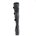 Camel-305 Black Stretch Couro Vegan Demonia Portugal - Image 5