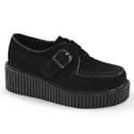 Creeper-118 Preto Vegan Camurça Demonia Portugal
