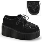 Creeper-216 Demonia Portugal Preto Vegan Camurça