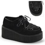 Creeper-216 Demonia Portugal Preto Vegan Camurça - Image 6