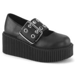 Creeper-230 Preto Couro Vegan Demonia Portugal