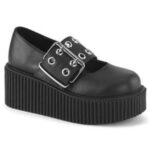 Creeper-230 Preto Couro Vegan Demonia Portugal - Image 6