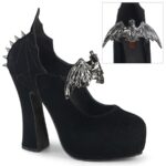 Demon-18 Black Velvet Demonia Portugal - Image 2