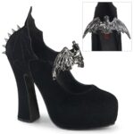 Demon-18 Black Velvet Demonia Portugal