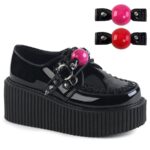 Demonia Portugal Black Patente Creeper-222 - Image 2