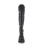 Demonia Portugal Black Vegan Couro-stretch Shaker-350 - Image 3