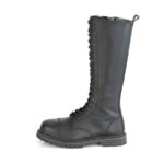 Demonia Portugal Black Vegan Leather Riot-20 - Image 4