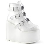 Demonia Portugal Branco Couro Vegano Swing-105