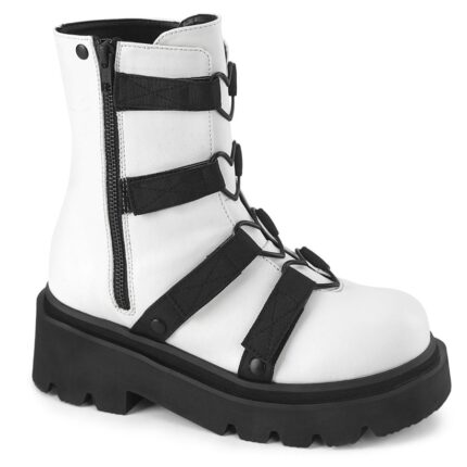 Demonia Portugal Branco Vegan Couro-nylon Renegade-50