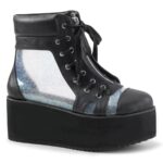 Demonia Portugal Clear Hologram T Faux Leather Grip-102 - Image 2