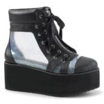 Demonia Portugal Clear Hologram T Faux Leather Grip-102 - Image 7