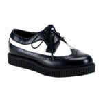 Demonia Portugal Couro Preto-branco Creeper-608