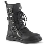 Demonia Portugal Couro Vegan Preto Bolt-265