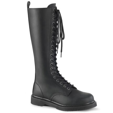Demonia Portugal Couro Vegan Preto Bolt-400