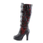 Demonia Portugal Couro Vegano Preto-vermelho Crypto-106 - Image 4