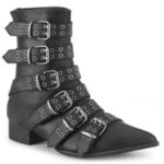 Demonia Portugal Couro Vegano Preto Warlock-70 - Image 6