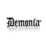 Demonia Portugal Logotipo Esmalte Pin Preto Demonia Portugal