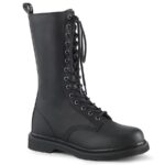 Demonia Portugal Preto Couro Vegan Bolt-300