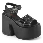 Demonia Portugal Preto Couro Vegan Camel-17 - Image 2