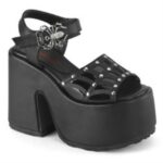 Demonia Portugal Preto Couro Vegan Camel-17 - Image 6