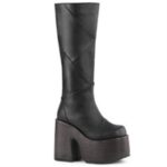 Demonia Portugal Preto Couro Vegan Camel-280 - Image 6