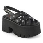 Demonia Portugal Preto Couro Vegan Cinzas-12