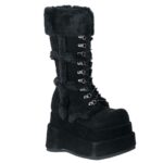 Demonia Portugal Preto Vegan Suede Bear-202 - Image 2