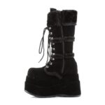Demonia Portugal Preto Vegan Suede Bear-202 - Image 4