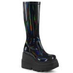 Demonia Portugal Stretch Black Patente Holo Shaker-65 - Image 2