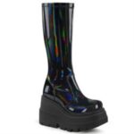 Demonia Portugal Stretch Black Patente Holo Shaker-65 - Image 6