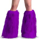 Demônio Portugal Púrpura Faux Fur Yeti-08