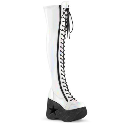 Dynamite-300 Demonia Portugal White Stretch Holo