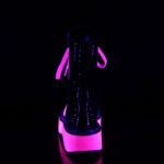 Emily-350 Demonia Portugal Black U V Neon Pink - Image 5