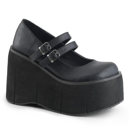 Kera-08 Couro Vegano Preto Demonia Portugal