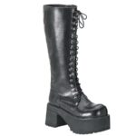 Ranger-302 Couro Vegano Preto Demonia Portugal