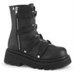 Renegade-50 Preto Vegan Couro-nylon Demonia Portugal - Image 6