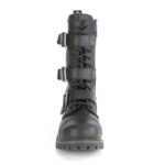Riot-12bk Couro Vegano Preto Demonia Portugal - Image 3