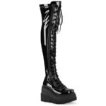 Shaker-374 Demonia Portugal Black Stretch Patente