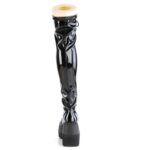 Shaker-374 Demonia Portugal Black Stretch Patente - Image 5