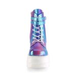 Shaker-52 Demonia Portugal Roxo Multi Iridescente Couro Vegano - Image 3
