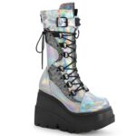 Shaker-70 Prata Holo Couro Vegan Demonia Portugal - Image 2