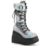Shaker-70 Prata Holo Couro Vegan Demonia Portugal