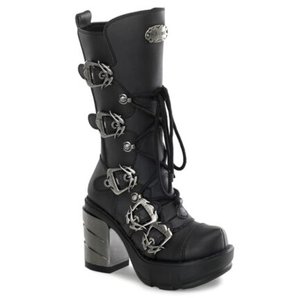 Sinistro-203 Couro Vegano Preto Demonia Portugal