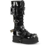 Slacker-260 Demonia Portugal Black Patente - Image 6